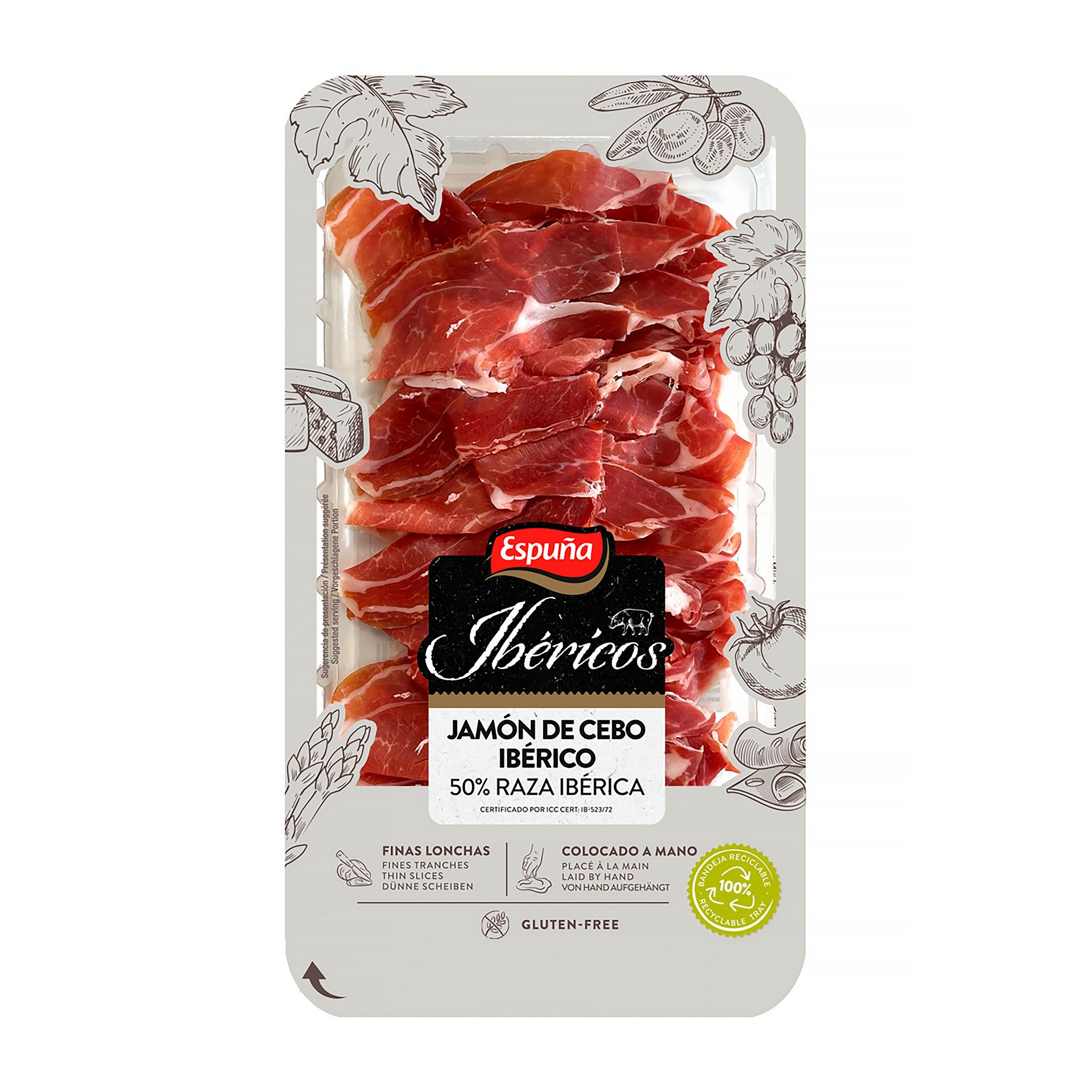 ESPUNA Jambon exquisitas 50% Ibérique 80g