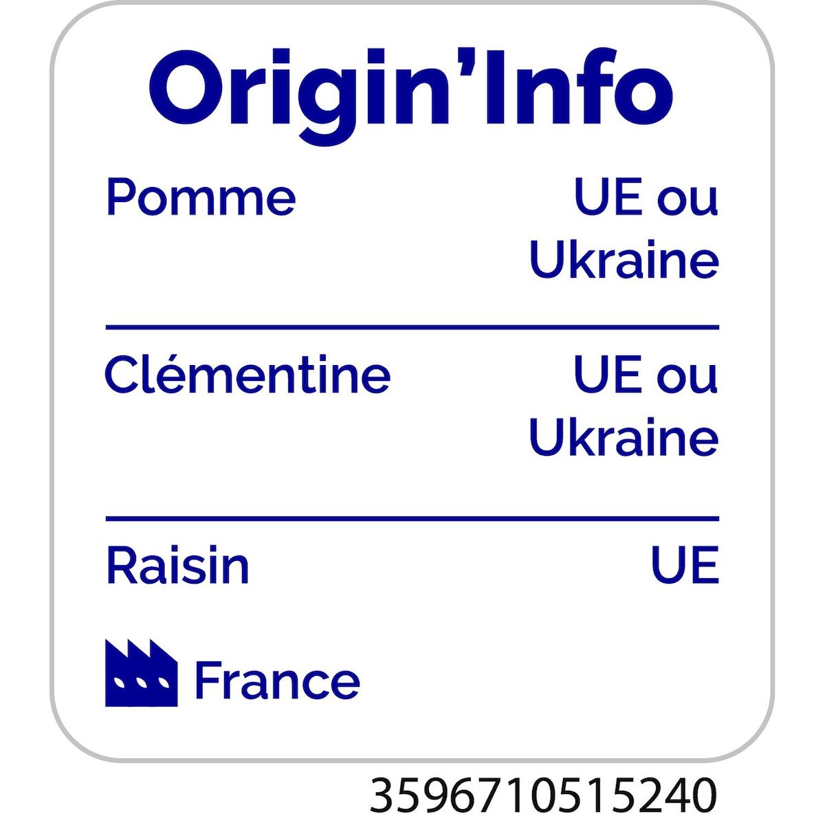 AUCHAN Pur jus multi fruits pressés 90cl