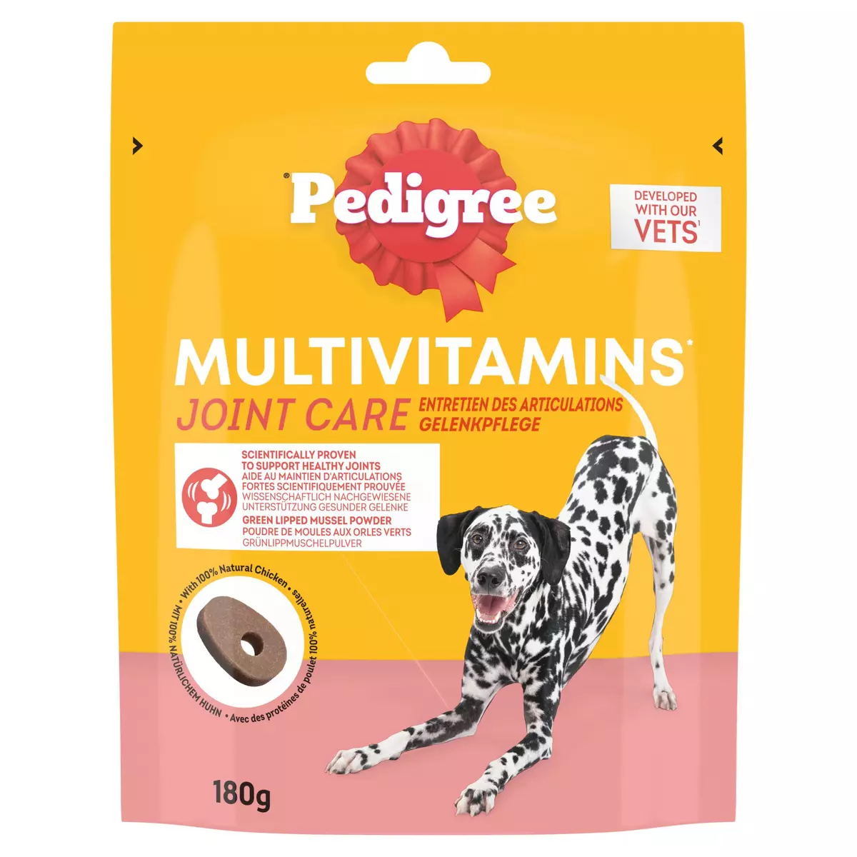 PEDIGREE Multi-vitamins entretien des articulations pour chien 180g
