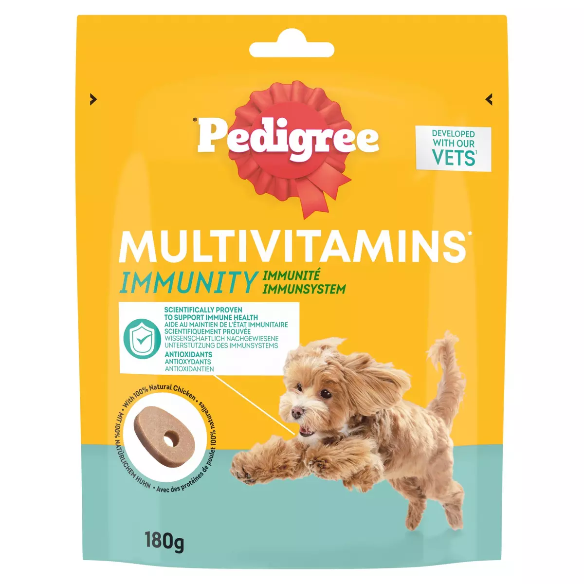 PEDIGREE Multi-vitamins immunité pour chien 180g