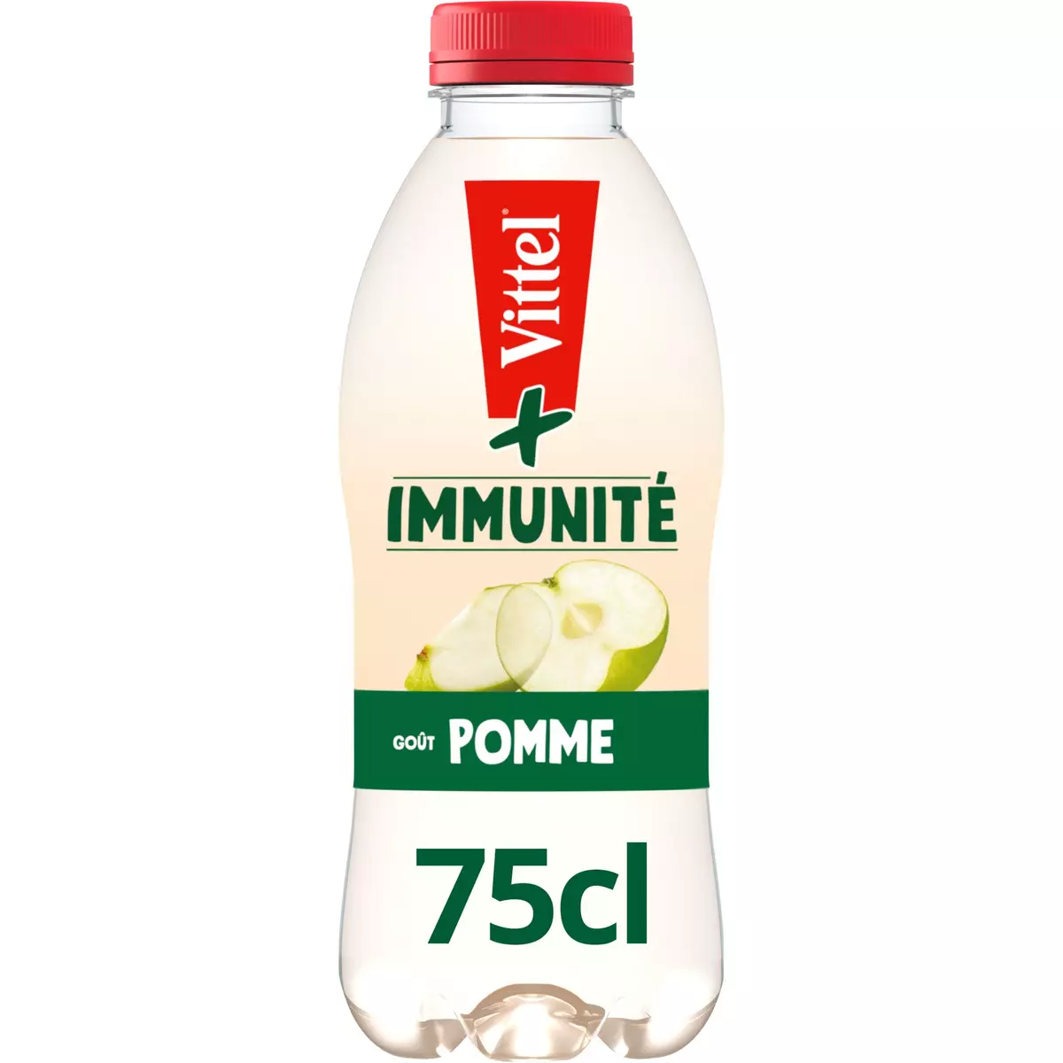 VITTEL Immunité+ Eau minérale goût pomme 75cl