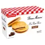 BONNE MAMAN La pause choco biscuits au chocolat sachets fraicheur 6x2 biscuits 235g