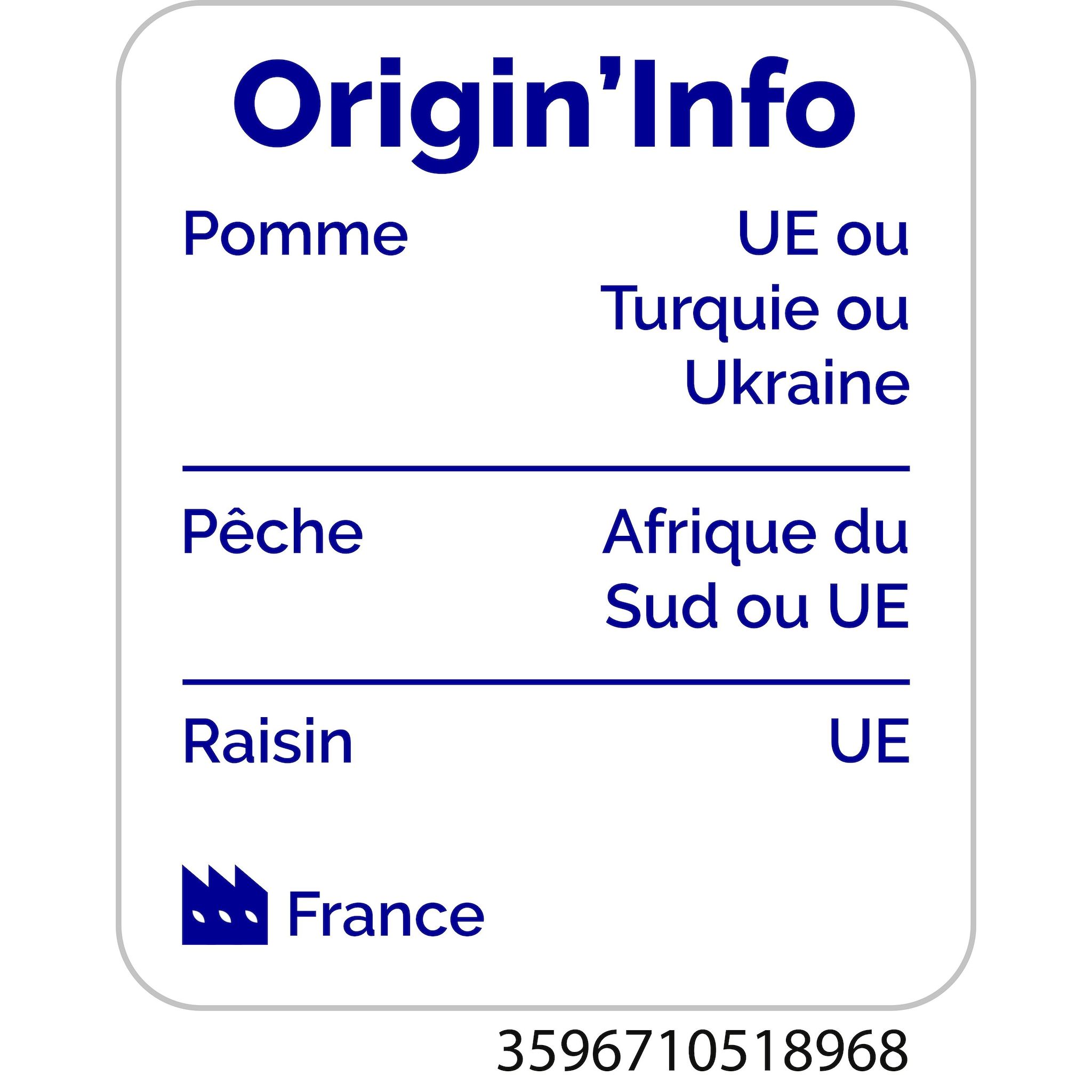 Voir la diapositive 3 : AUCHAN Nectar Instant Gourmand tropical 1l