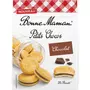 BONNE MAMAN Petits chocos biscuits fourrés au chocolat 25 biscuits 250g