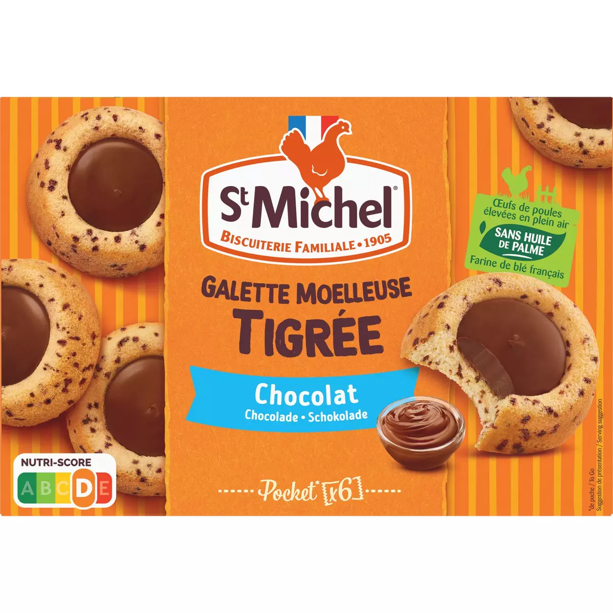 Sachet Petite Galette Pur Beurre St Michel individuel