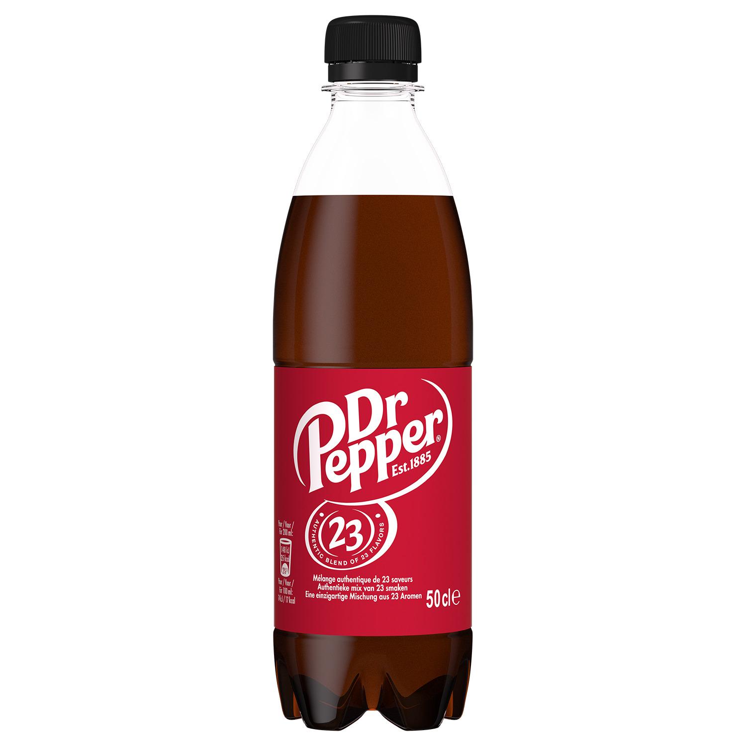 DR PEPPER Boisson gazeuse aromatisée bouteille 50cl