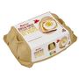 Voir la diapositive 2 : AUCHAN Oeufs de poules élevées au sol 6 pièces