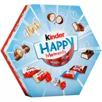 KINDER Happy moments assortiment de chocolats 161g