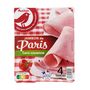 Voir la diapositive 2 : AUCHAN Jambon de Paris sans couenne 4 tranches 140g