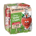 MICHEL ET AUGUSTIN Yaourt à boire à la fraise 4x170g