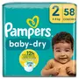 PAMPERS Baby-dry couches taille 2 (4-8kg) 58 couches