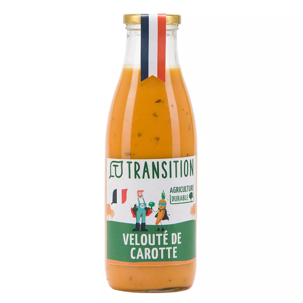 TRANSITION Soupe veloutée de carotte - 73cl