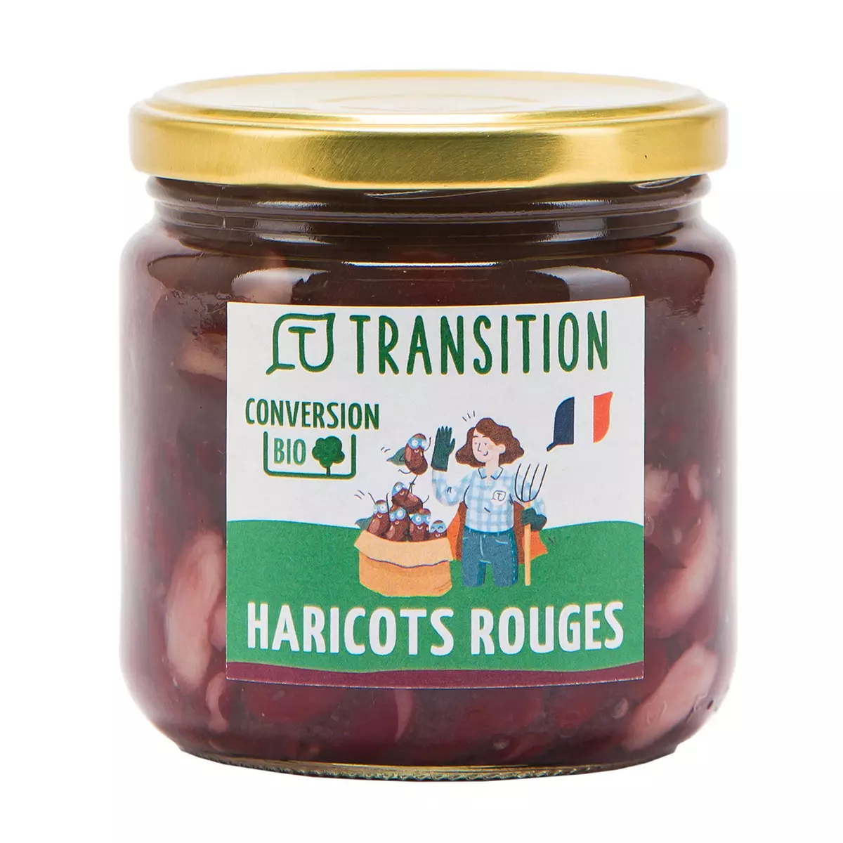 TRANSITION Haricots rouges cuits 265g