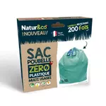 NATUR & CO Sac poubelle lien coulissant réutilisable 50l 1 pièce