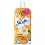 SOUPLINE Adoucissant liquide mandarine et notes de vanille 60 lavages 1,28l