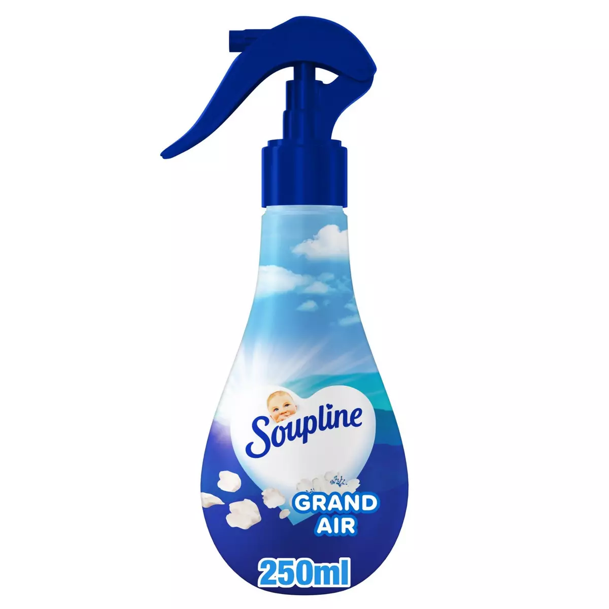 SOUPLINE Parfum de linge Spray brume grand air 250ml