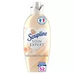 SOUPLINE Adoucissant liquide soin expert douceur délicate 52 lavages 1.2l
