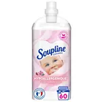 SOUPLINE Adoucissant liquide concentré hypoallergénique au lait d'amande douce 60 lavages 1.35l
