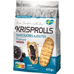 KRISPROLLS Petits pains suédois au froment sans sucres ajoutés 425g