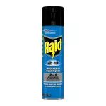 RAID Aérosol insecticide contres les mouches et les moustiques 2 en 1 400ml