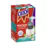 CATCH Expert Recharge liquide menthe & eucalyptus contre les moustiques & moustiques tigres 45 nuits 1 recharge