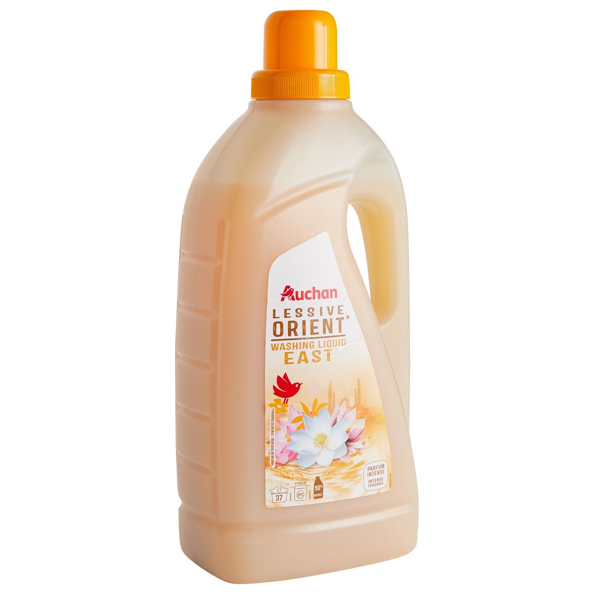 AUCHAN Lessive liquide Orient 37 lavages 2l