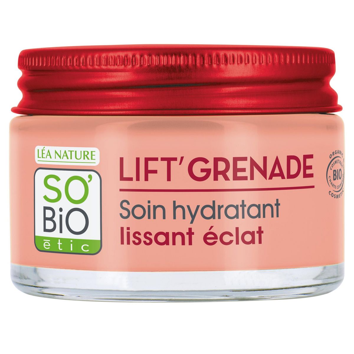SO BIO ETIC Lift Grenade Soin hydratant lissant éclat 50ml