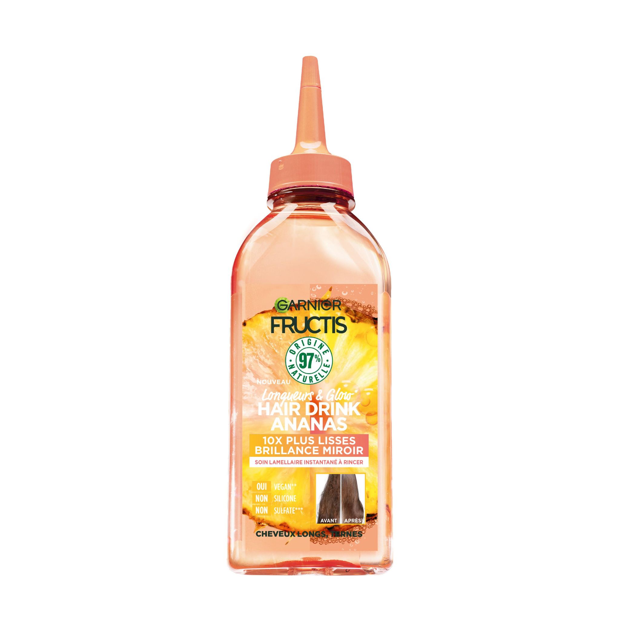 GARNIER Fructis Hair drink ananas longueurs et glow 200ml