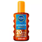 NIVEA SUN Protect & bronze huile sèche SPF20 200ml