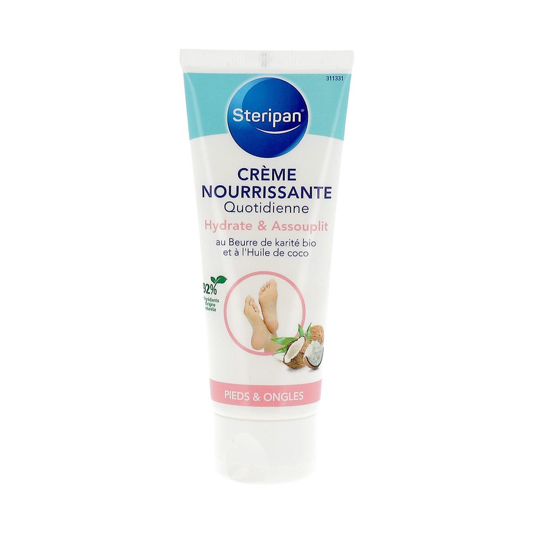 STERIPAN Crème nourrissante quotidienne pieds et ongles 75ml