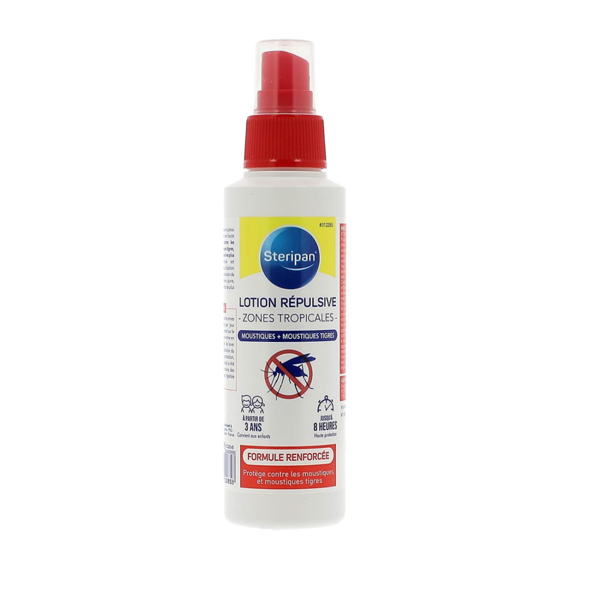 STERIPAN Lotion répulsive moustiques moustiques tigres 100ml