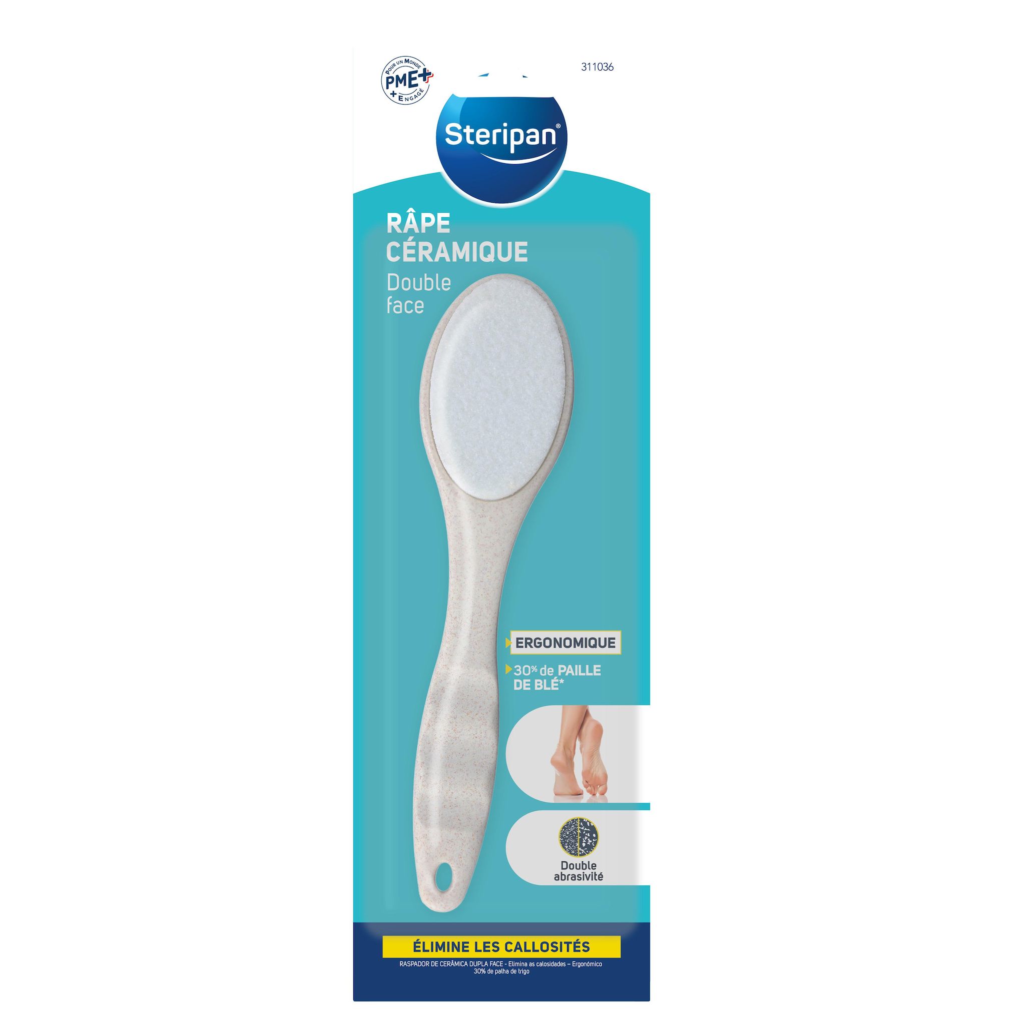 STERIPAN Râpe céramique double face 1 râpe