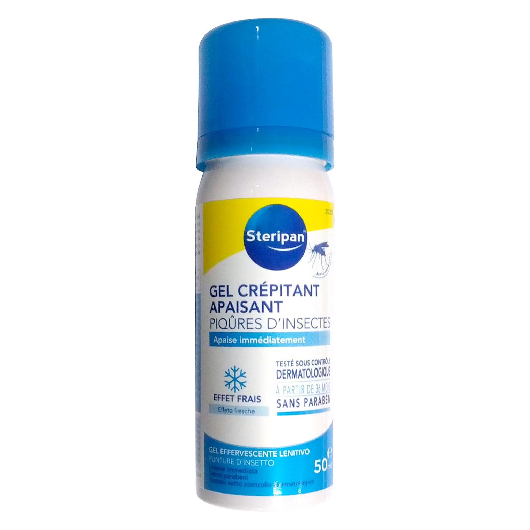 STERIPAN Gel crépitant apaisant piqûres d'insectes 50ml