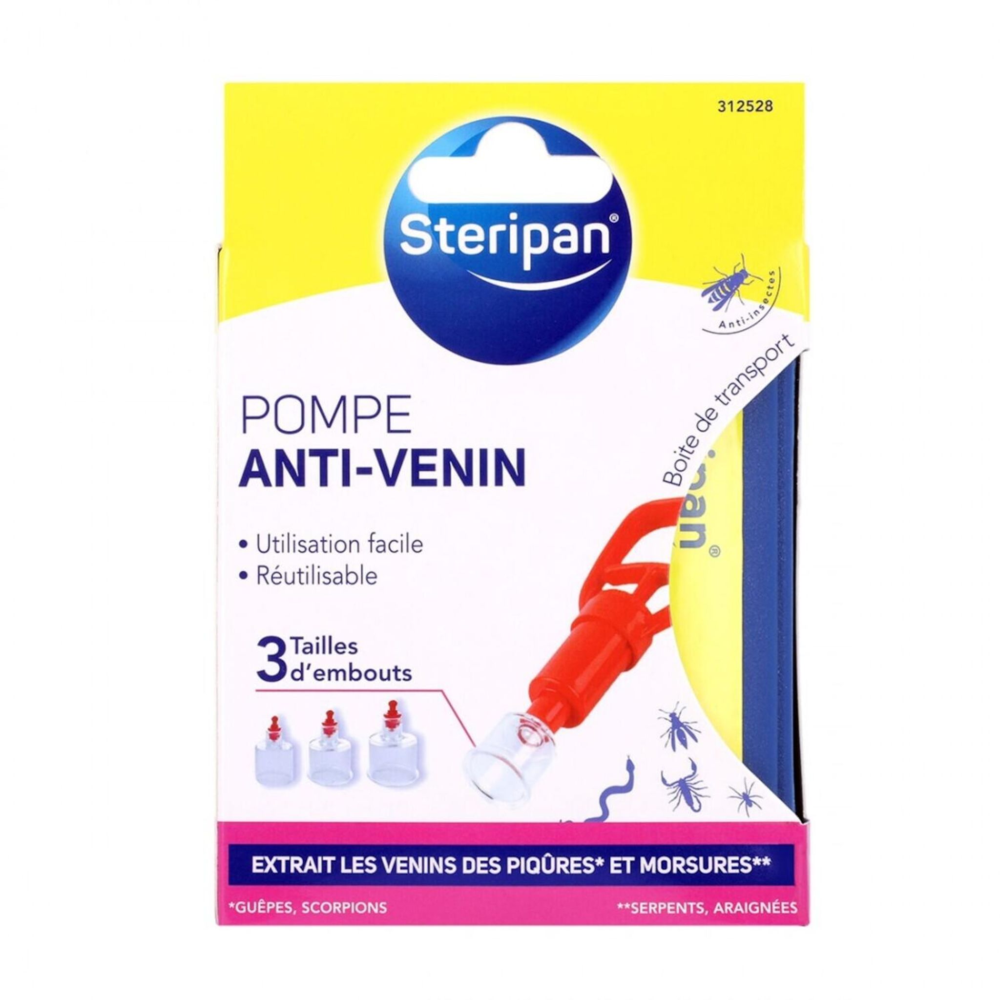 STERIPAN Pompe anti venin 1 pompe