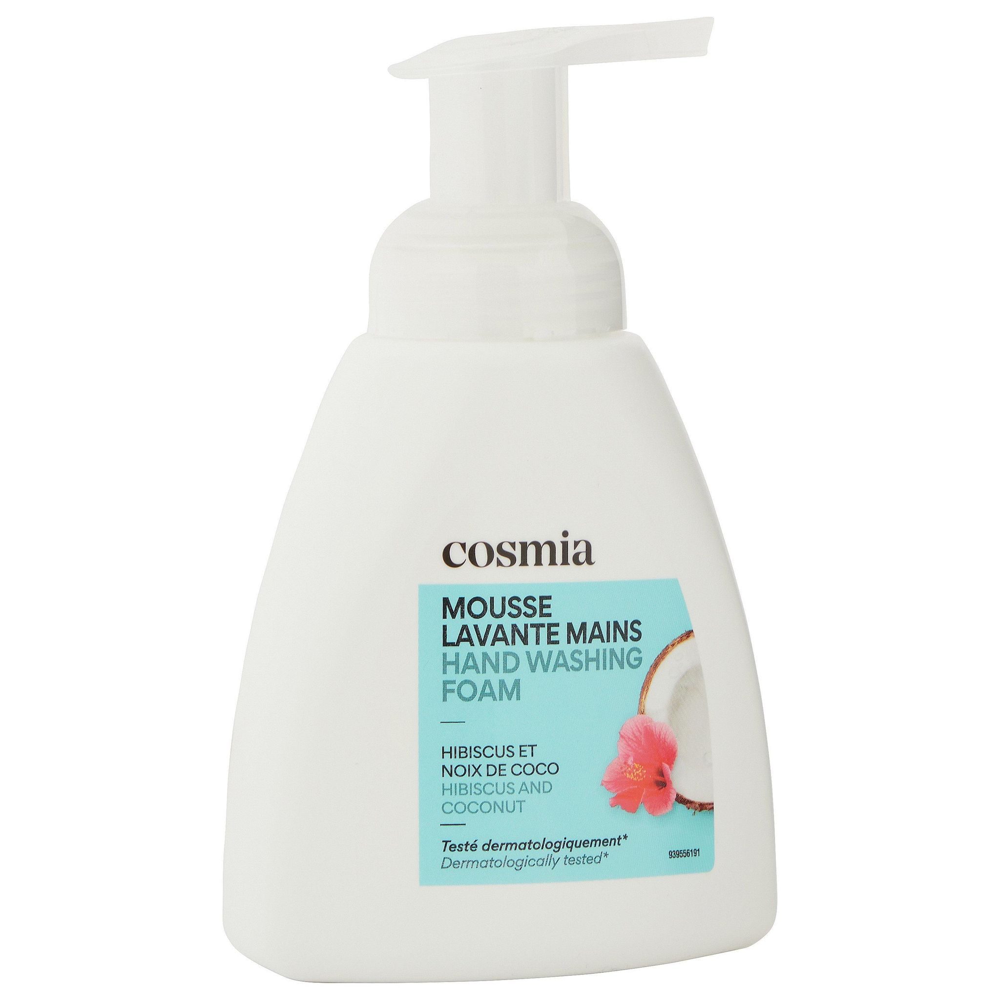 Voir la diapositive 3 : COSMIA Mousse lavante mains à l'hibiscus & coco 300ml