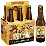 PELICAN Bière blonde de caractère non filtrée 7.5% 6x33cl