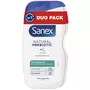SANEX Gel douche hydratant soin nourrissant intense prébiotique naturel peaux sèches 2x425ml