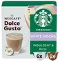 STARBUCKS Capsules de café white mocha compatibles Dolce Gusto 2x6 capsules 123g