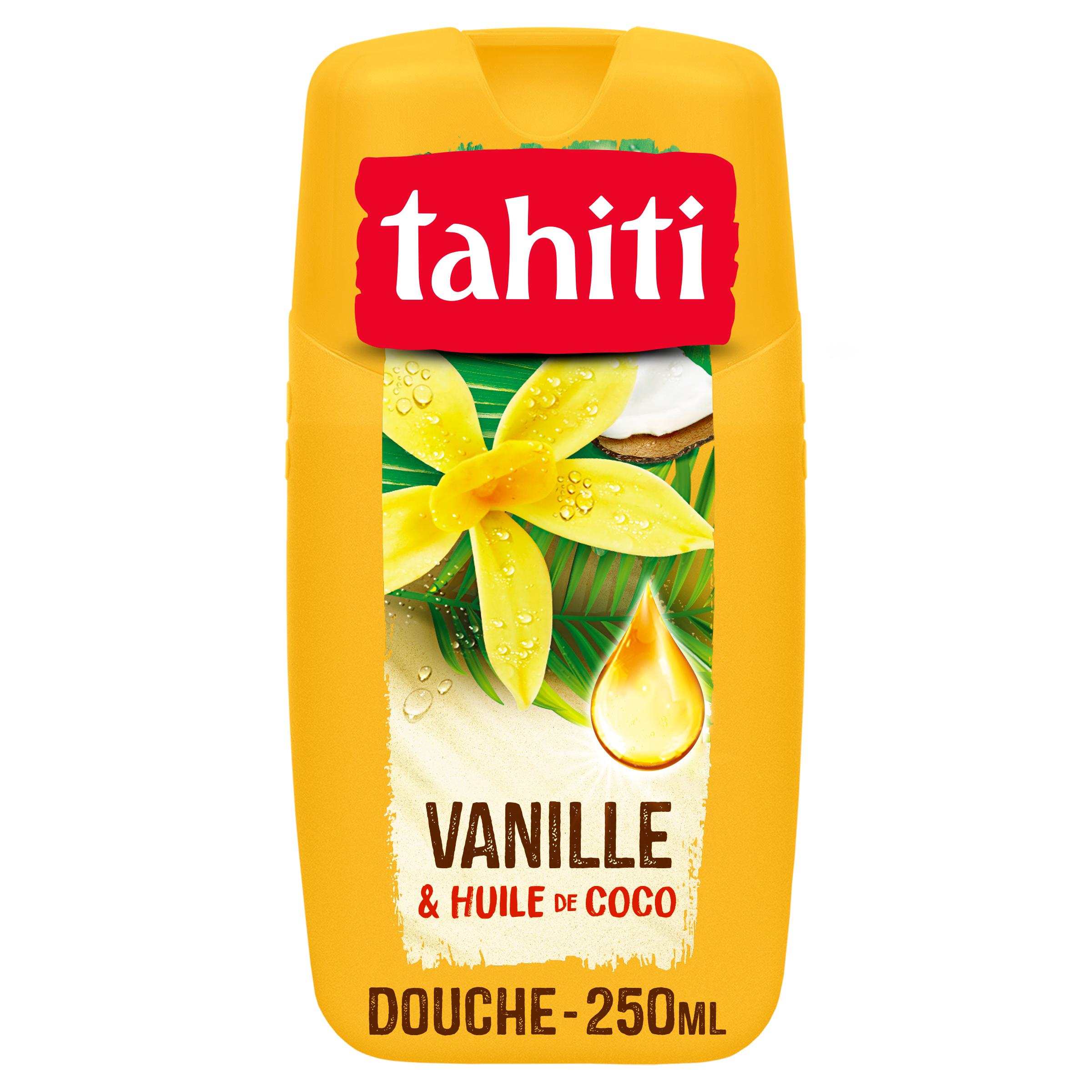 Voir la diapositive 2 : TAHITI Douche vanille et huile de coco 250ml