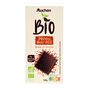 Voir la diapositive 2 : AUCHAN BIO CULTIVONS LE BON Tablette de chocolat noir 85% cacao Pérou boisé et fruité 1 pièce 100g