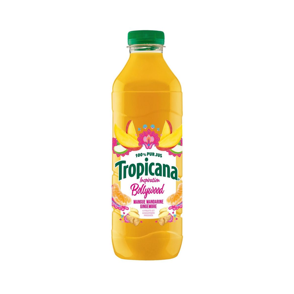 TROPICANA Bollywood Pur jus mangue mandarine et gingembre 1l