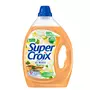 SUPER CROIX Sélection du Monde Lessive liquide Maroc fleur d'oranger et lait d'amande 46 lavages 2.07l