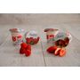 Voir la diapositive 2 : FERME DU TOUT VENT Yaourt au lait entier brassé à la fraise et framboise 4x125g