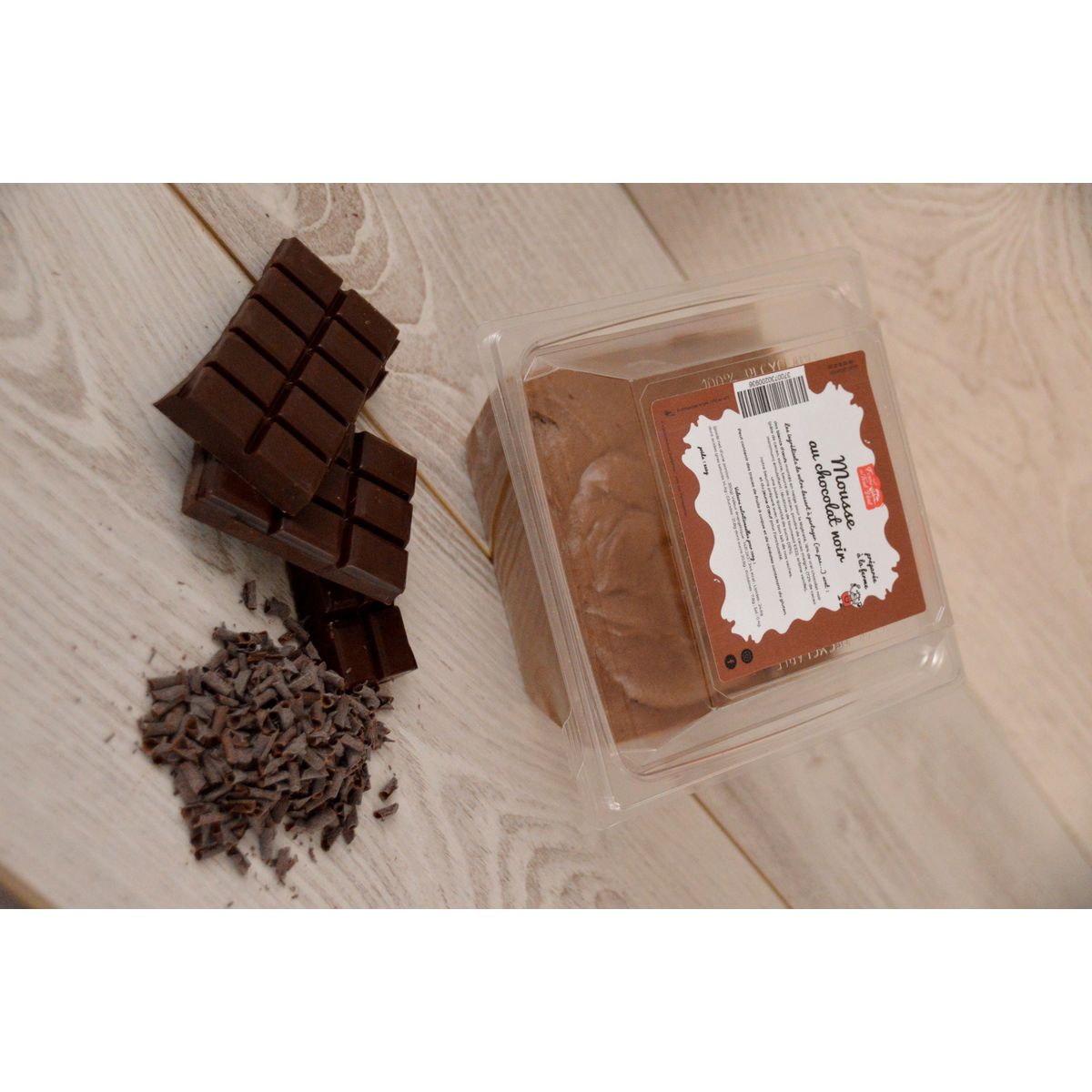 FERME DU TOUT VENT Mousse au chocolat noir 350g