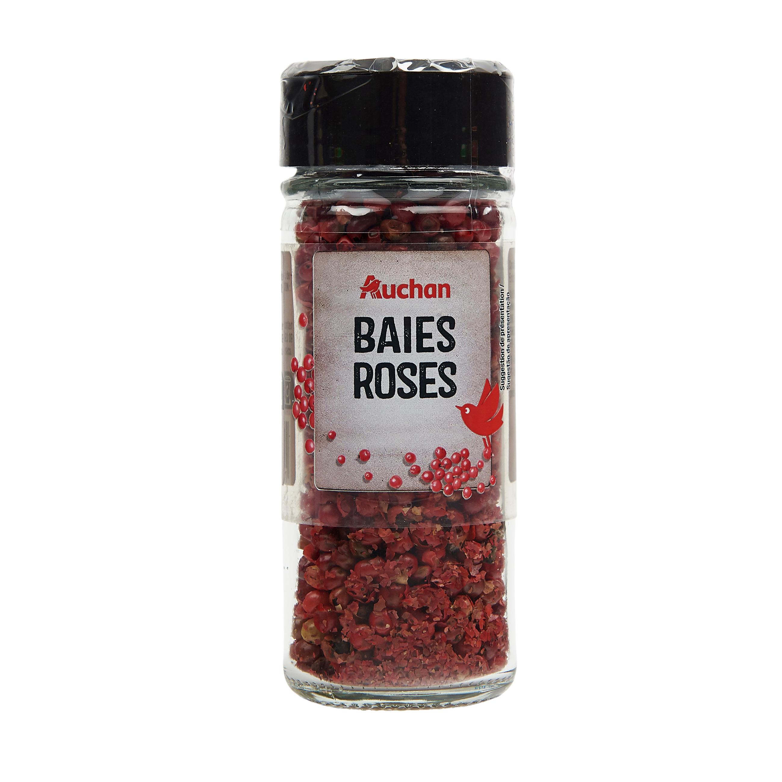 Voir la diapositive 2 : AUCHAN Baies roses 20g