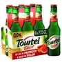 TOURTEL Bière Twist sans alcool 0.0% aromatisée jus de pastèque notes de melon bouteilles 6x27.5cl