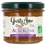 GUSTI AMO Bruschetta Aubergine tomate basilic bio 100g