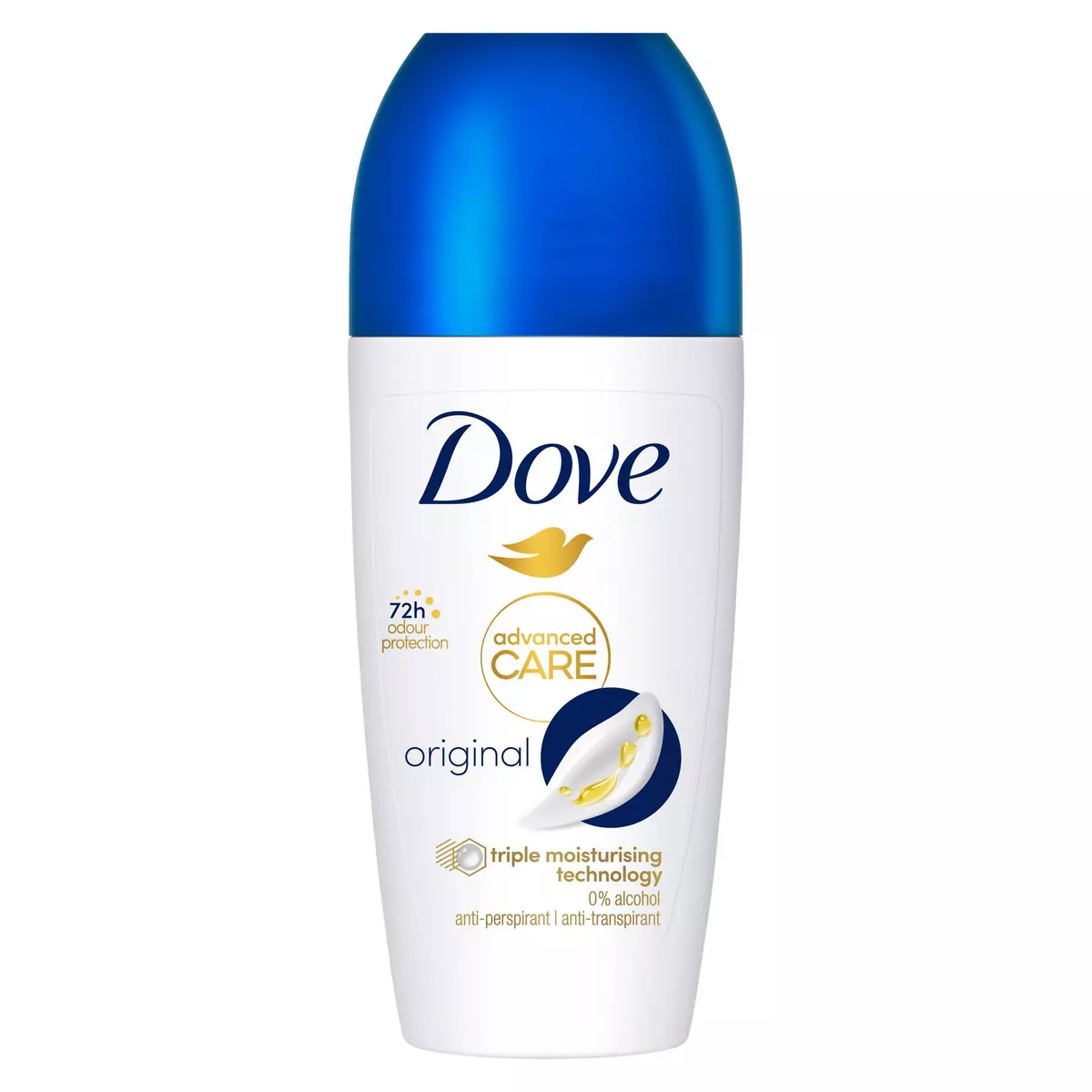 DOVE Original Care déodorant bille anti transpirant 50ml