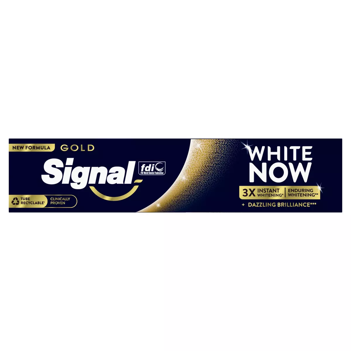 SIGNAL White now dentifrice gold 75ml