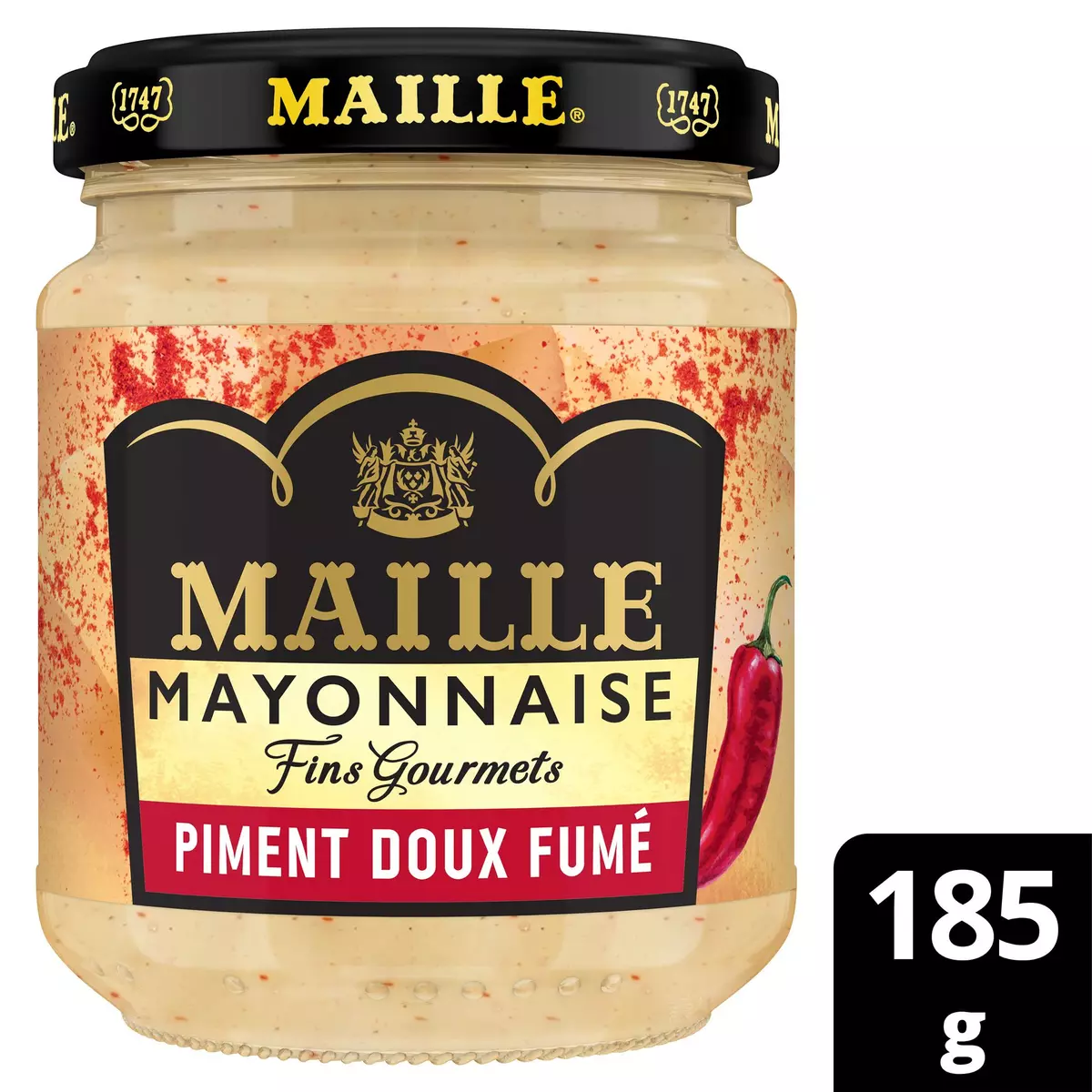 MAILLE Mayonnaise piment doux fumé 185g